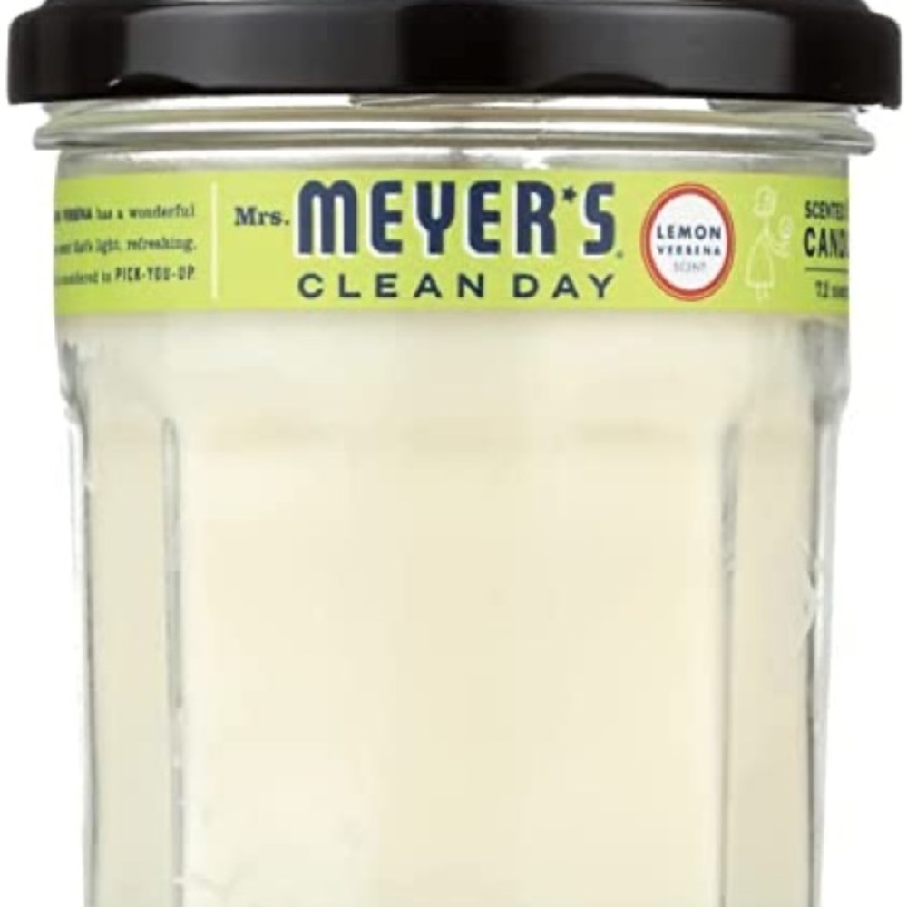 Mrs. Meyer's Soy Candle, 35 Hour Burn Time, Lemon Verbena, 7.2 oz
